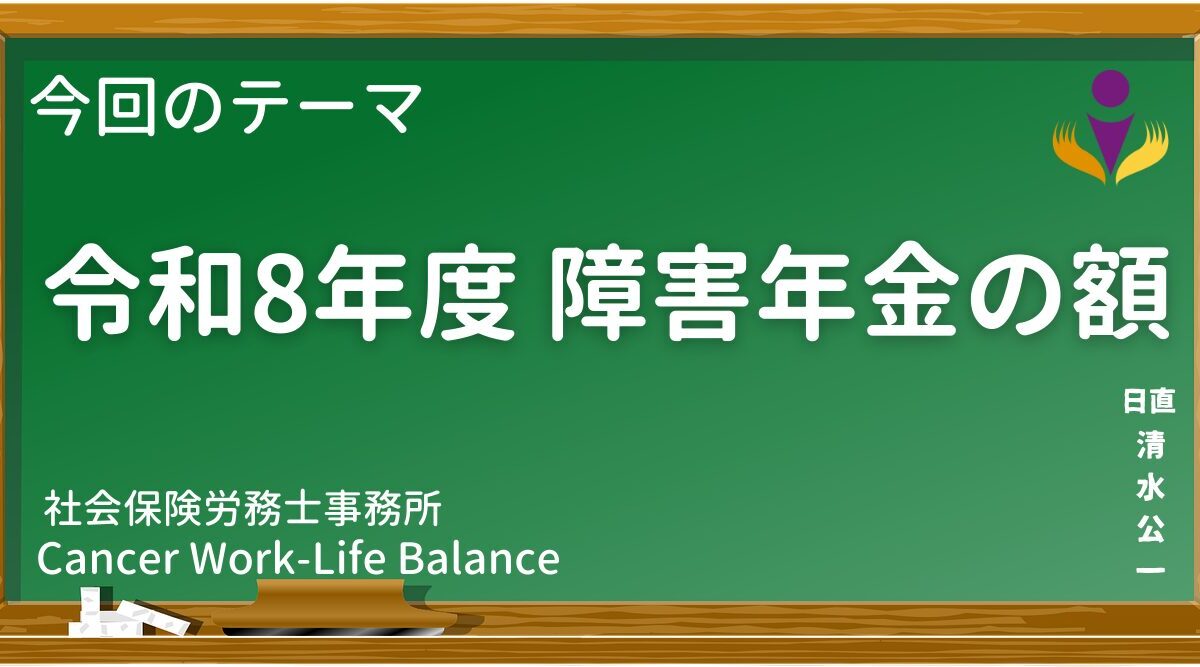 令和8年度 障害年金額