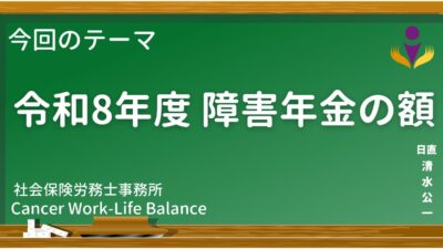 令和8年度 障害年金額